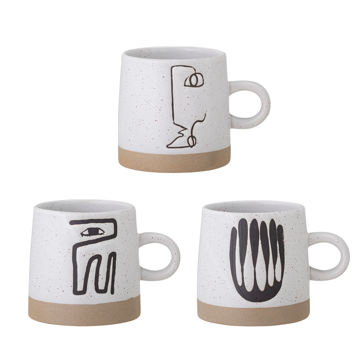 Eliana Mug - set of 3