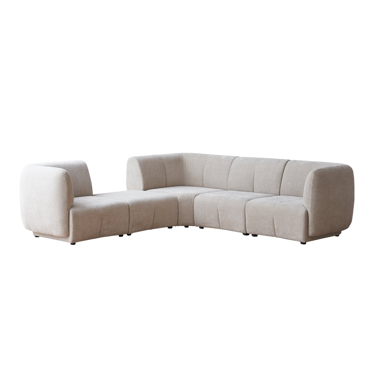 Plum Modular Sofa L-shape