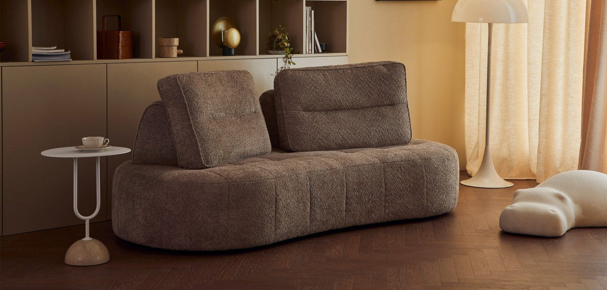 Layer Module Furniture 9-layer Mousse Modular Sofa Curved 弧形梳化 | WOODIFY Living