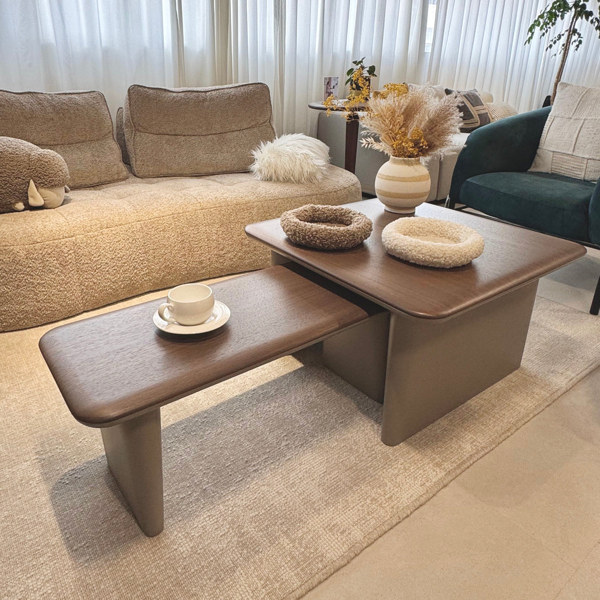 Dorayaki Coffee Table - Display (Set or seperated)