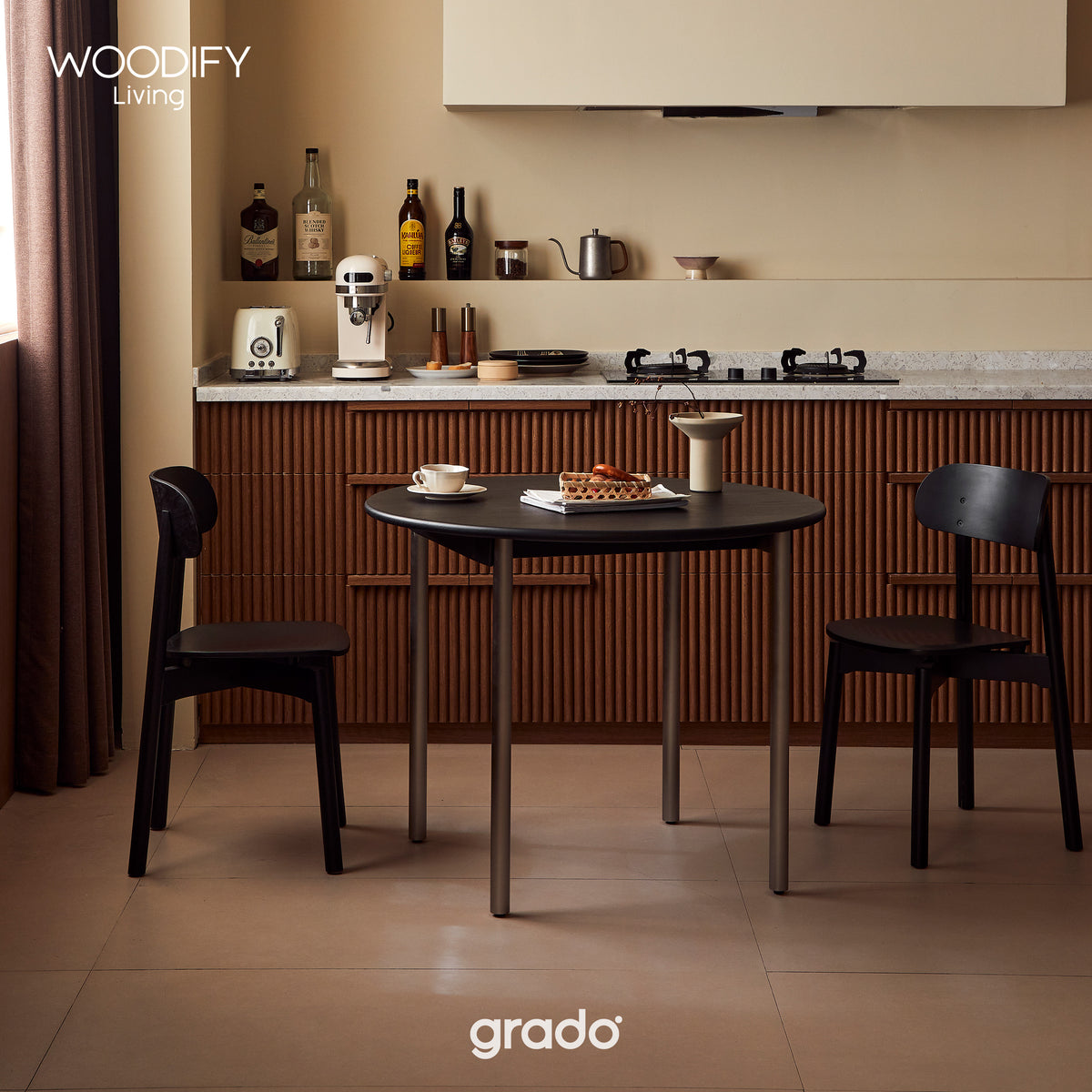 WOODIFY Living - Less Table - Round