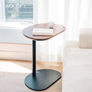 Almond side table