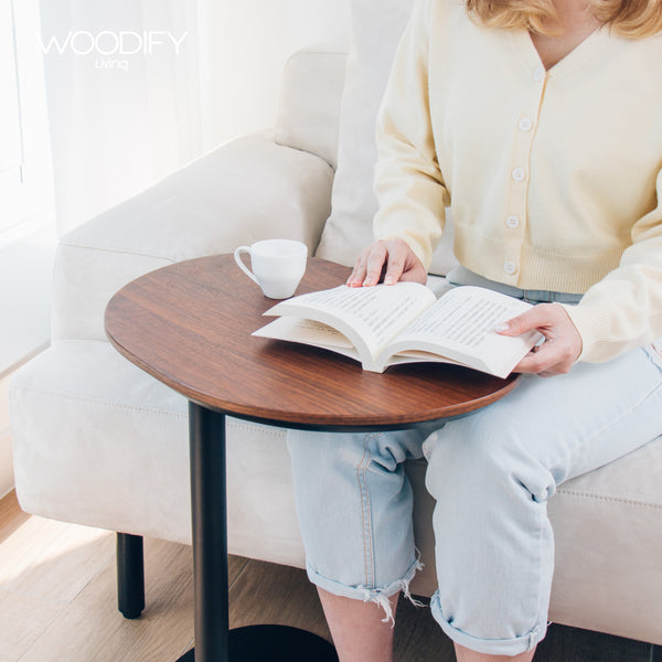 Almond side table