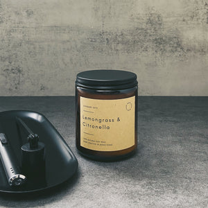Soy Wax Candle - Lemongrass & Citronella
