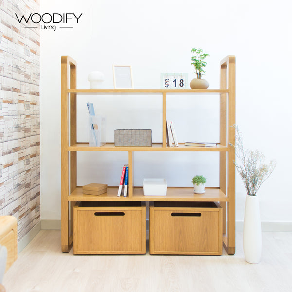 實木層架,書架 - WOODIFY Living